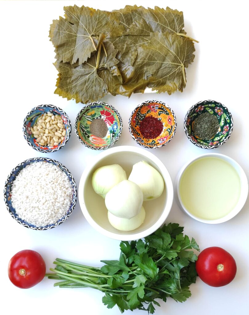 vegan stuffed grape leaves recipe