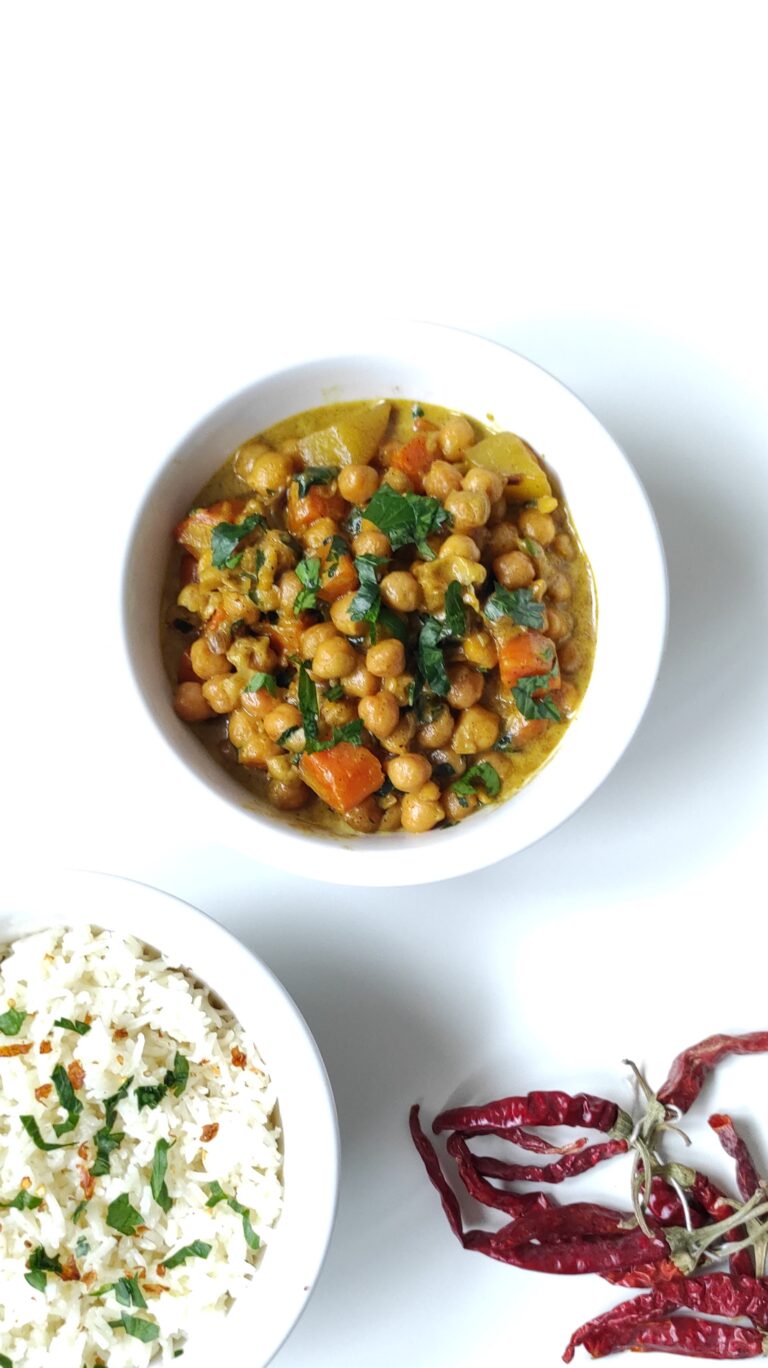 Vegan Chickpea Curry Recipe | How to Make Chickpea Curry