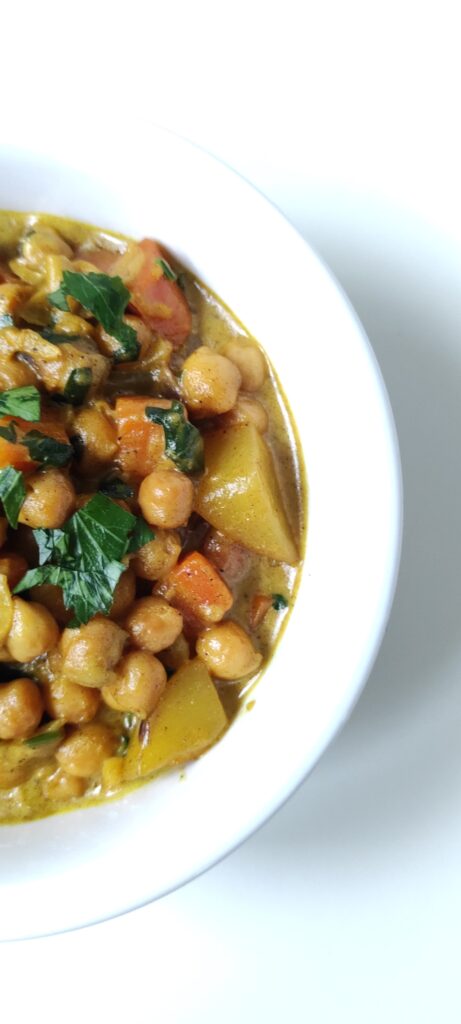 Vegan Chickpea Curry Recipe