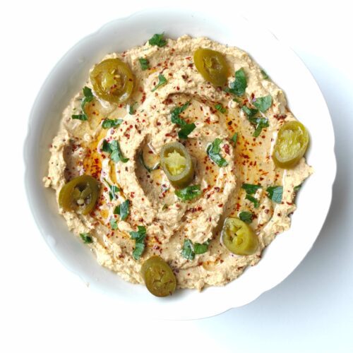 jalapeño hummus recipe