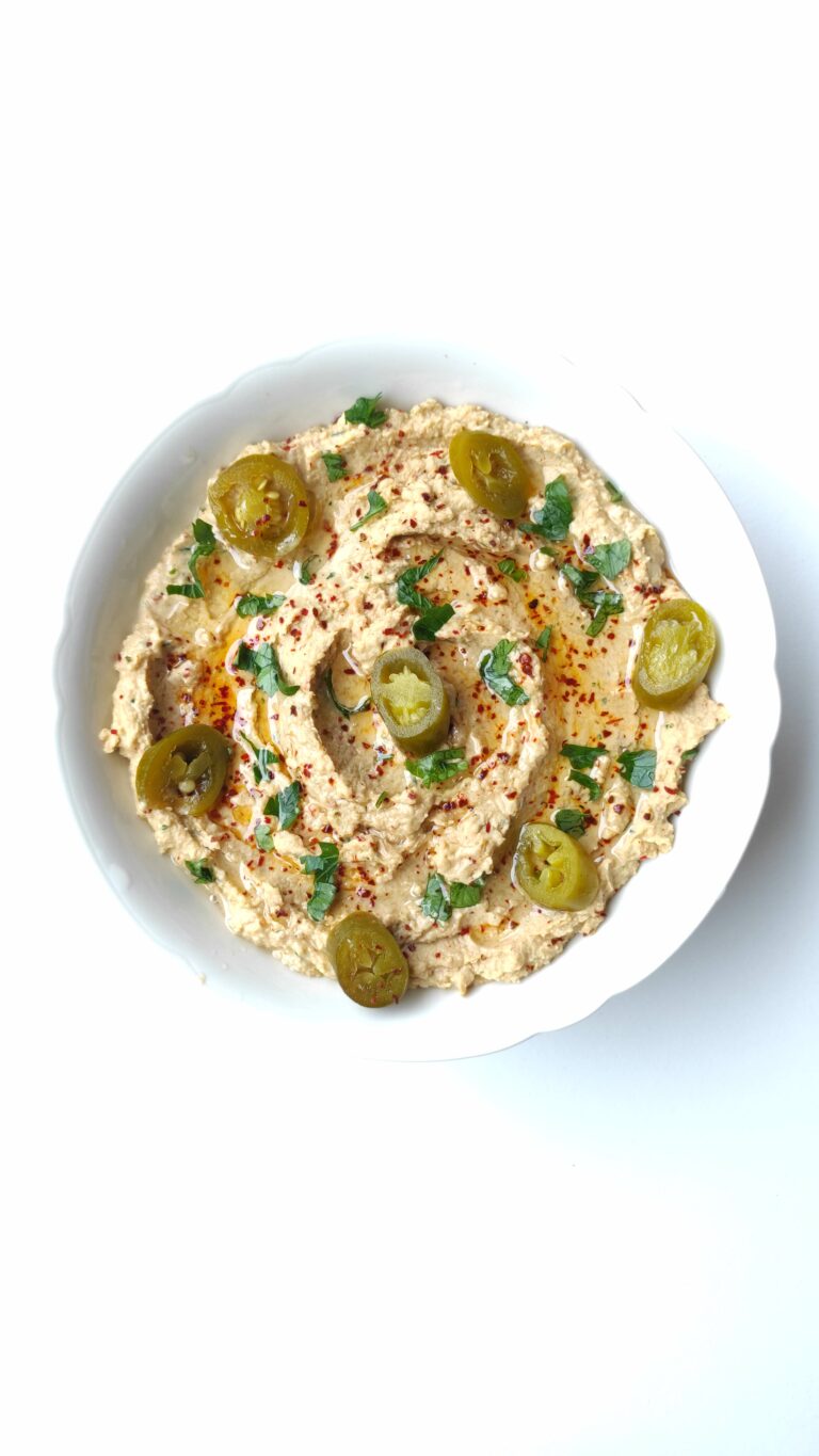 Jalapeño Hummus Recipe | Spice Jalapeño Hummus