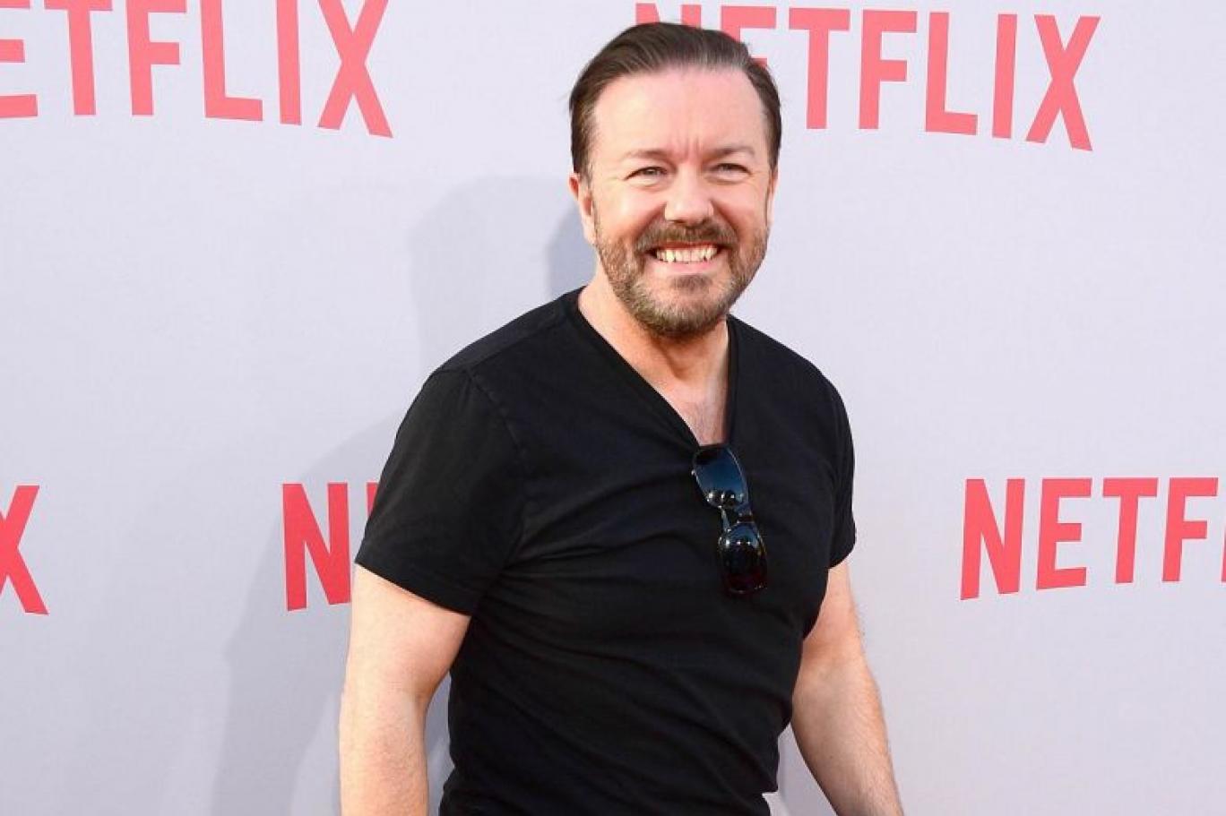 Ricky Gervais vegan