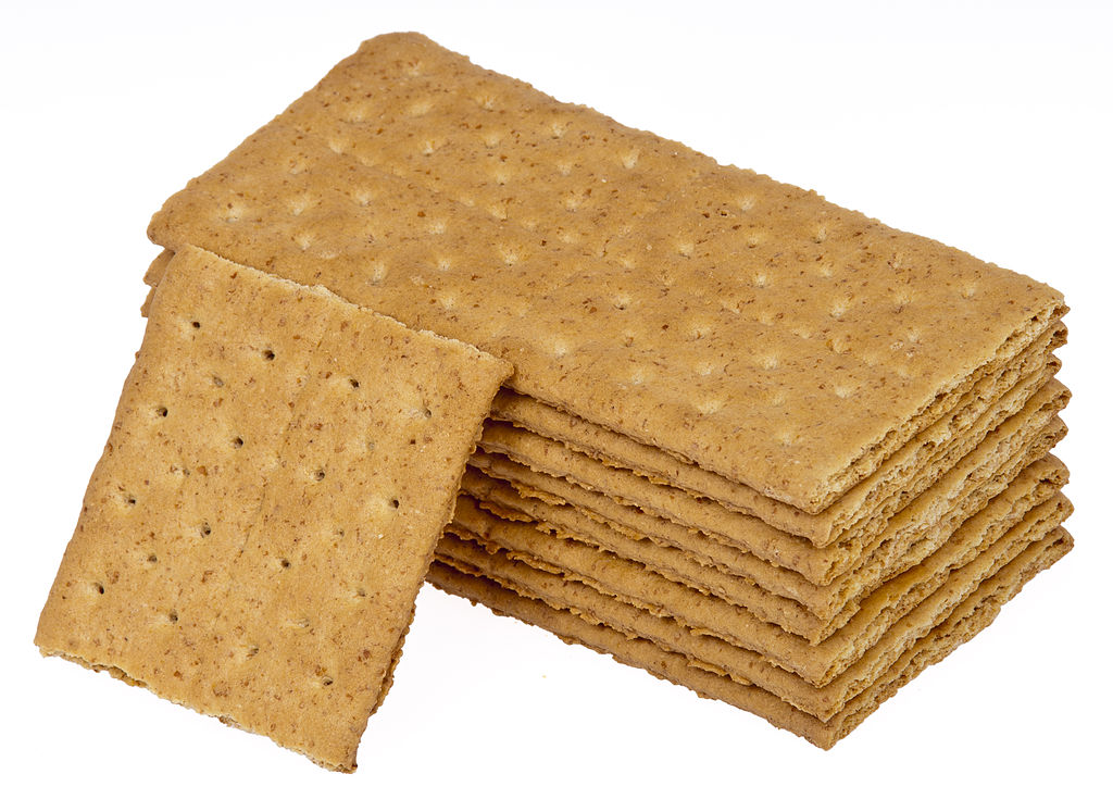 Which cracker was named after a 19th-century vegetarian nutritionist?