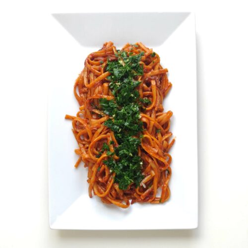 Alison Roman's Caramelized Shallot Pasta