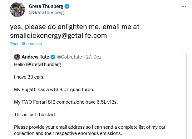 Is Greta Thunberg vegan