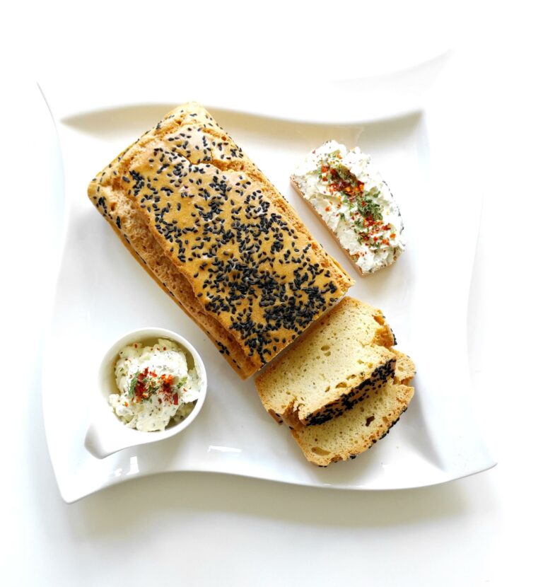 Tahini Bread Recipe – Flourless, Gluten-free and Ketogenic